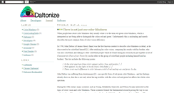 Desktop Screenshot of daltonize.org