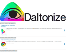 Tablet Screenshot of daltonize.org
